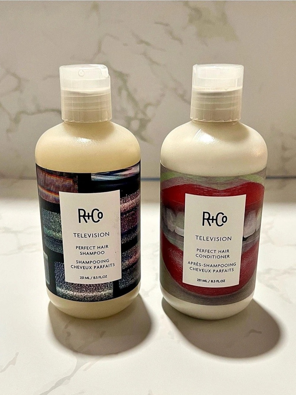 NEW! R+Co Television Perfect Hair Shampoo + Conditioner Set